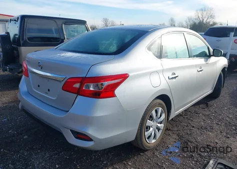 2019 Nissan Sentra S из США, поврежденный, VIN 3N1AB7AP5KY264068